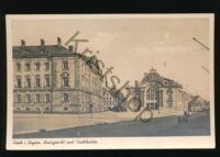 Fürth i Bayern - Amtsgericht und Stadttheater [KRST005-2128
