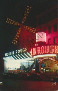 Paris - A Monmatre Le Moulin Rouge [KRST005-2505