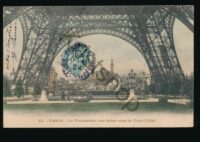 Paris - Le Trocadéro vue prise sous la Tour Eiffel [KRST005-4823