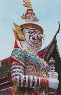 Bangkok - Giant Guardian at Wat Prha Keo [KRST005-7056