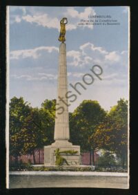 Luxembourg - Place de la Constitution   [KRST006-4485