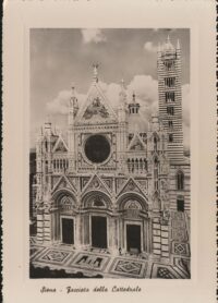 Siena - The frontage of the Cathedral [KRST006-6674