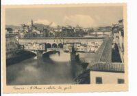 Firenze - L'Arna e veduta dei ponti [KRST006-7520