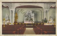 St Augustine, Fla - Interior of Cathedral  [KRST007-3186