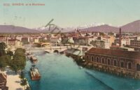 Genève - et le Montblanc   [009-3843