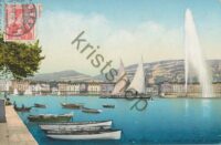 Genève - La rade et le d'eau   [009-3846
