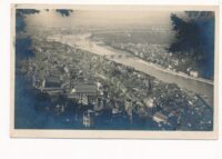 Blick vom Rindenhäusen auf Schloß und Stadt Heidelberg [KRST010-8279