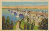 Detroit Mich - Belle Isle Bridge  [KRST011-4730
