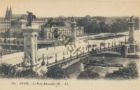 Paris - Le Pont Alexandre III  [KRST011-4739