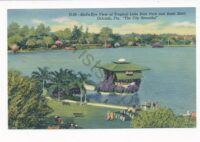 Orlando - Tropical Lake Eola Park and Band Shell [KRST011-6973
