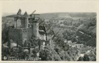 Vianden - Les Ruines et partie de la Ville Haute  [KRST012-1184