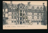 Blois -Le Château -Escalier Francois I [KRST012-3365