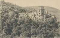 Heidelberg - Das Schloss von der Terrasse gesehen  [KRST012-6240