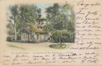 Parc du POetit Trianon - La Laiterie et la Tour Marlbourough  [012-8083