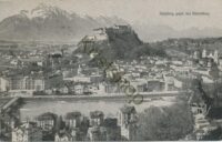 Salzburg gegen den Untersberg  [012-8089