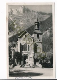 Chamonix - L'Eglise et le Brévent [KRST014-2204