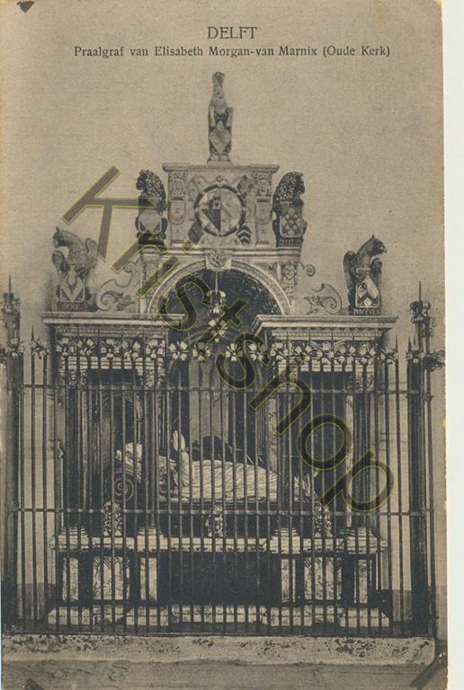 KRST001-0095_0.jpg Delft - Praalgraf van Elisabeth Morgan-van Marnix(Oude Kerk) [001-0095