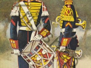 Garderegiment Grenadiers - Ceremoniele tenue Tamboer der 1ste klasse en Korporaal-Hoornblazer - TSmits  [001-0327