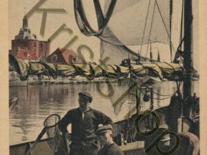 Enkhuizen - Vissershaven met kotter [001-0675
