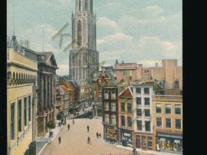 Utrecht - Oudegracht met Dom [001-1019