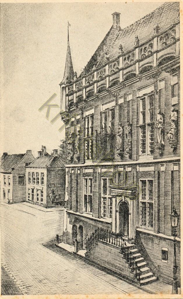 KRST001-1177_0.jpg Kampen - Oude Stadhuis met Trapgevel [001-1177