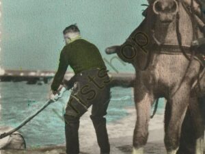 Scheveningen - schelpenvisser [001-1438
