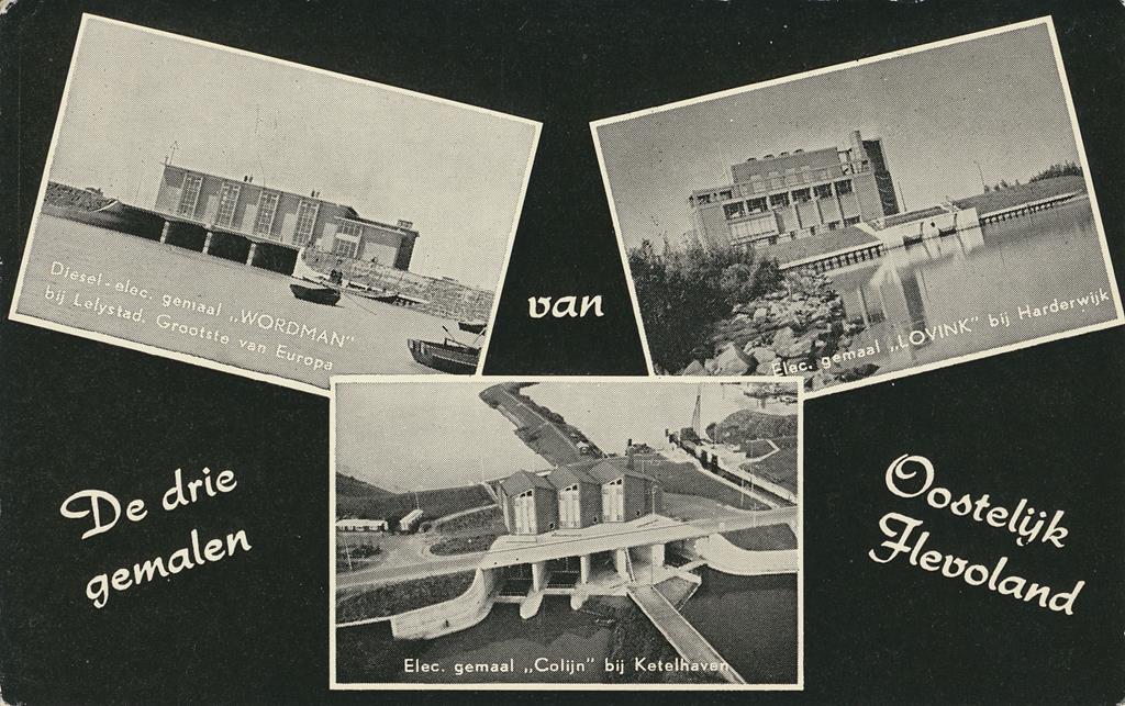 KRST001-1576_0.jpg Oostelijk Flevoland - De Drie gemalen [001-1576
