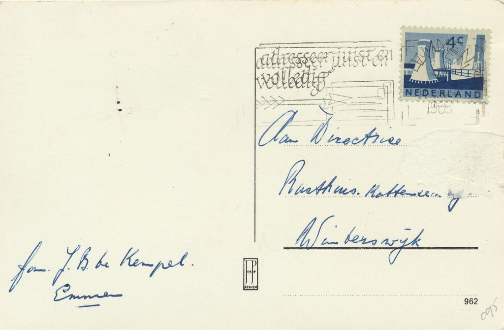 KRST001-2595_1.jpg Emmen - Bejaardencentrum HEIDEHIEM [001-2595 - Afbeelding 2
