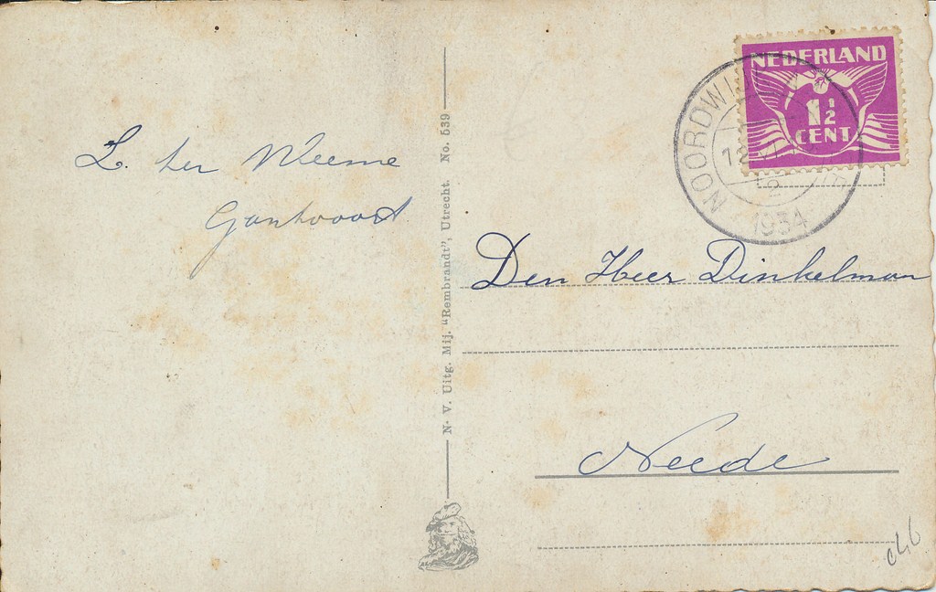 KRST001-2846_1.jpg Noordwijk aan Zee - Gezicht op Tennisbanen [001-2846 - Afbeelding 2