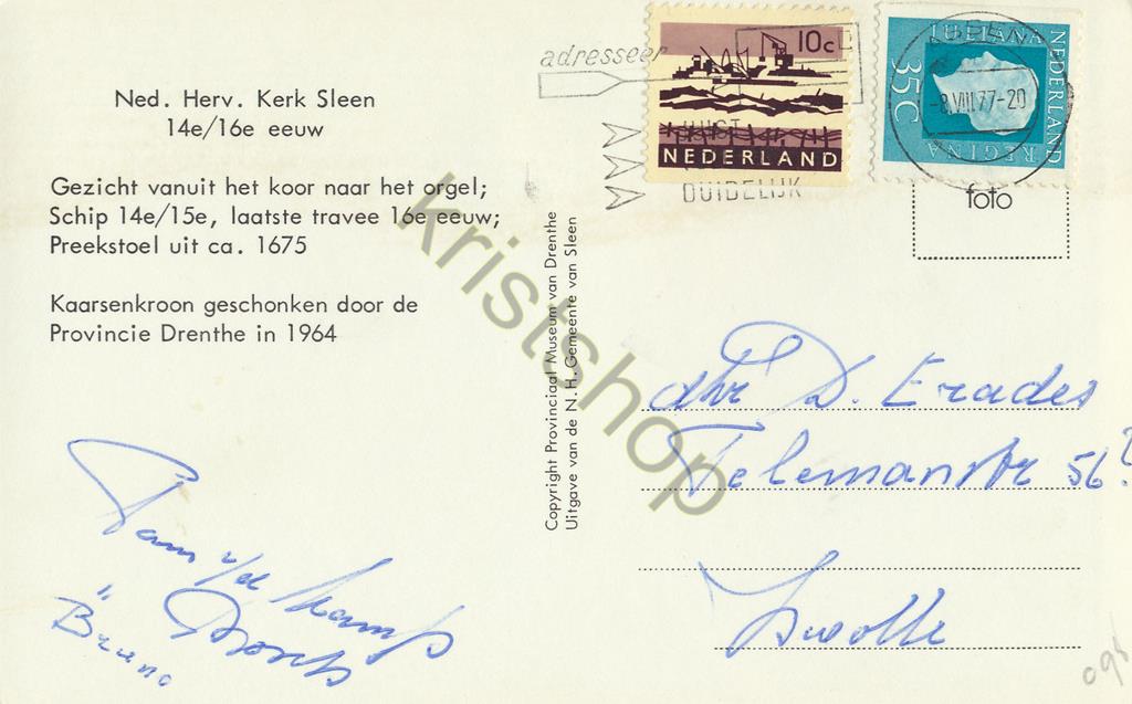 KRST001-3095_1.jpg Sleen - NH Kerk - orgel - organ [001-3095 - Afbeelding 2