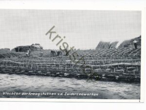 Zuiderzeewerken - Vlechten der Kraagstukken [001-3263