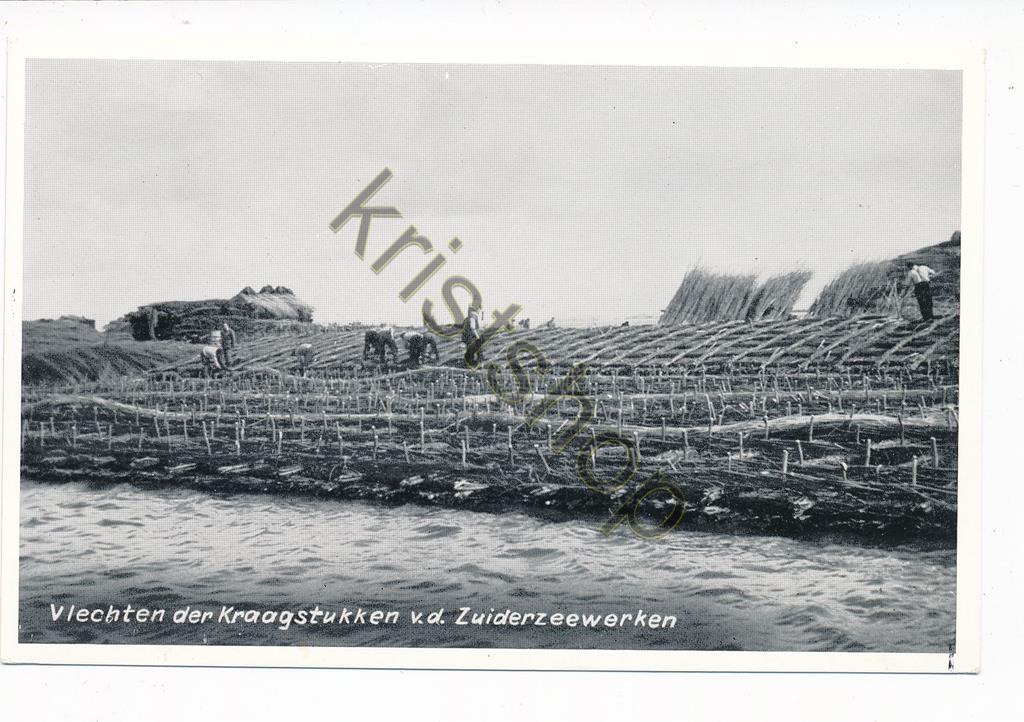 KRST001-3263_0.jpg Zuiderzeewerken - Vlechten der Kraagstukken [001-3263