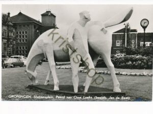 Groningen - Stationsplein - Paard van Ome Loeks [001-3271