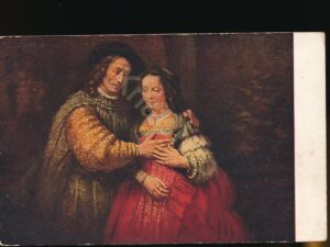 Het Joodse Bruidje - Rembrandt - Schilderij [001-3456