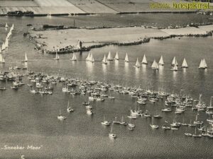 Sneekermeer - Zeilen - luchtopname [001-3622
