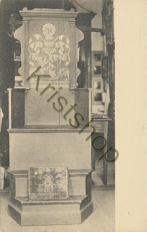 KRST001-3895_0.jpg Zutphen - Museum - houten zetel [001-3895