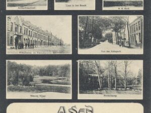 Assen - meerluik  [001-3998 (gelopen in +/- 1906)