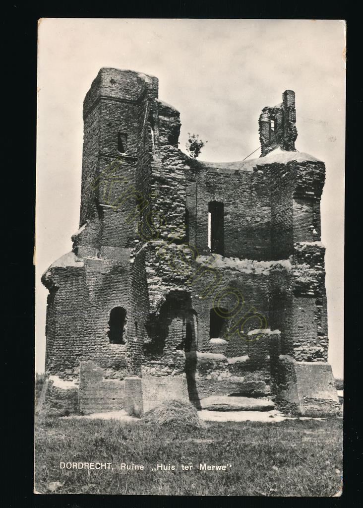 KRST001-4104_0.jpg Dordrecht - Ruïne Huis ter Merwe [001-4104