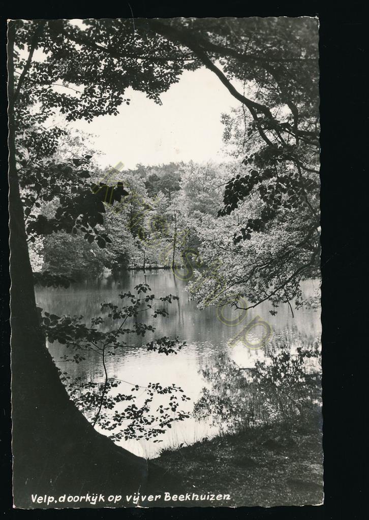 KRST001-4191_0.jpg Velp - doorkijk op vijver Beekhuizen [001-4191