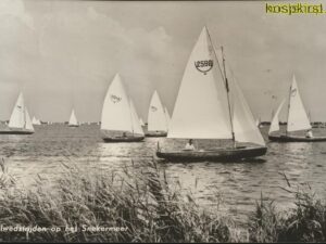 Zeilsport - Zeilwedstrijd op het Sneekermeer [001-4339