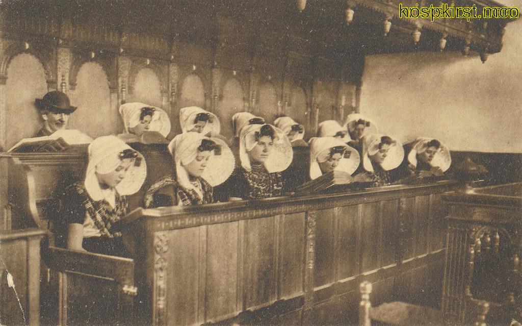 KRST001-4451_0.jpg Zuid-Beveland - Kerkgang - Folklore [001-4451