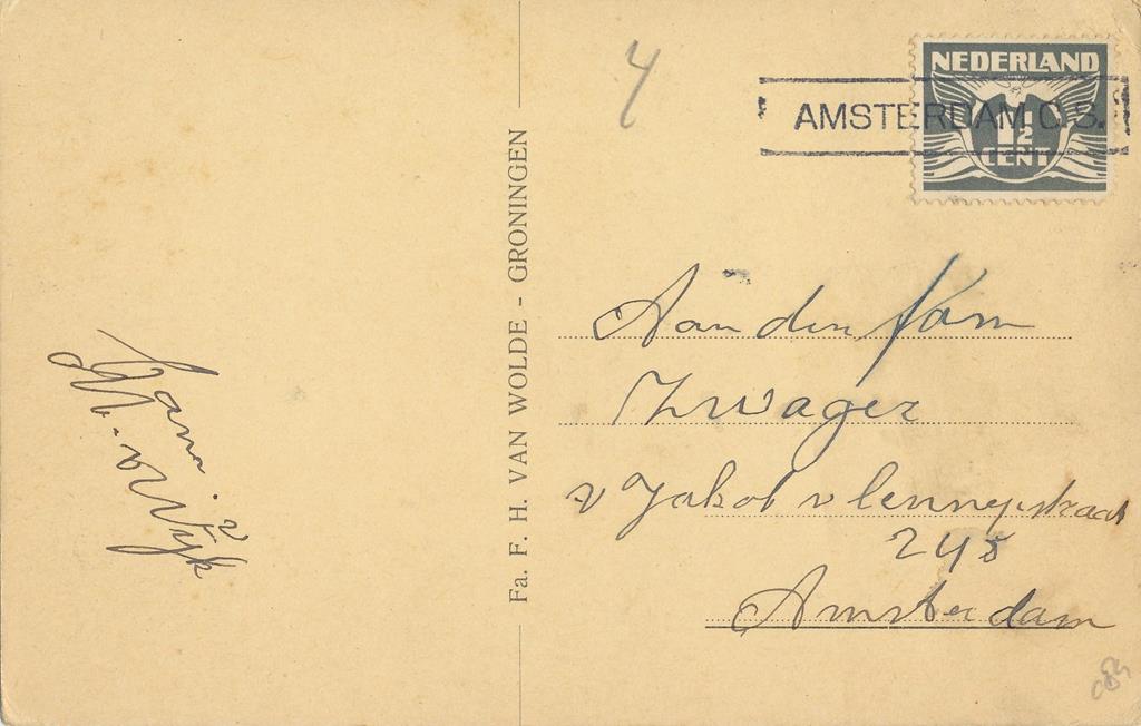 KRST001-4484_1.jpg ??? Groningen ??? Gelukkig Nieuwjaar [001-4484 - Afbeelding 2