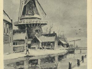Gelukkig Nieuwjaar - molen [001-4495