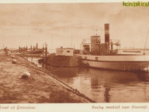 Gorinchem - aanleg veerboot naar Sleeuwijk [001-4573