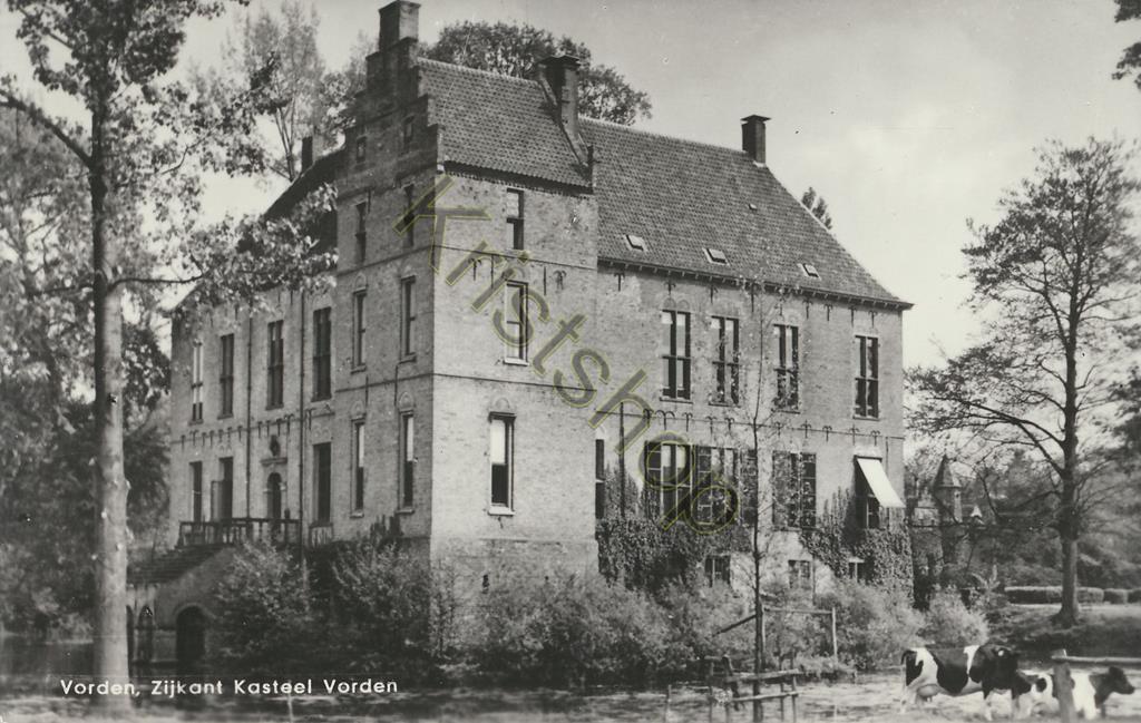KRST001-4957_0.jpg Vorden - Zijkant Kasteel Vorden [001-4957