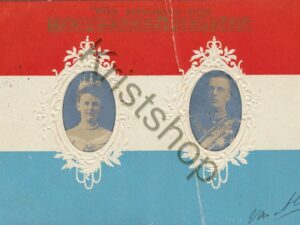Ned Kon familie   - Wilhelmina en Hendrik - Wien Neerlands Bloed (knik)  [001-5141