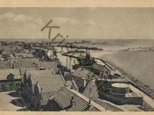 Urk - Gezicht op Haven en Polders [001-5409