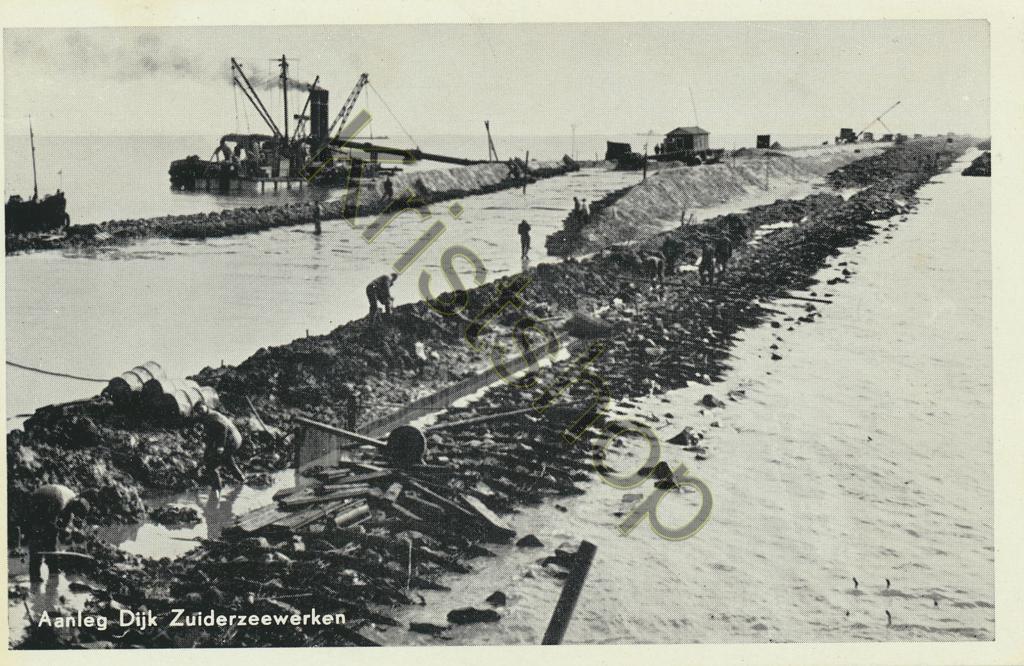 KRST001-5454_0.jpg Aanleg Dijk Zuiderzeewerken [001-5454