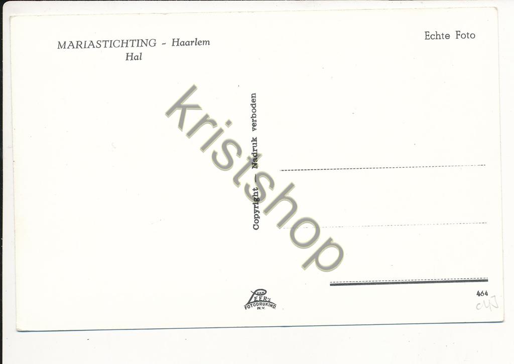 KRST001-5743_1.jpg Haarlem - Mariastichting - Hal [001-5743 - Afbeelding 2