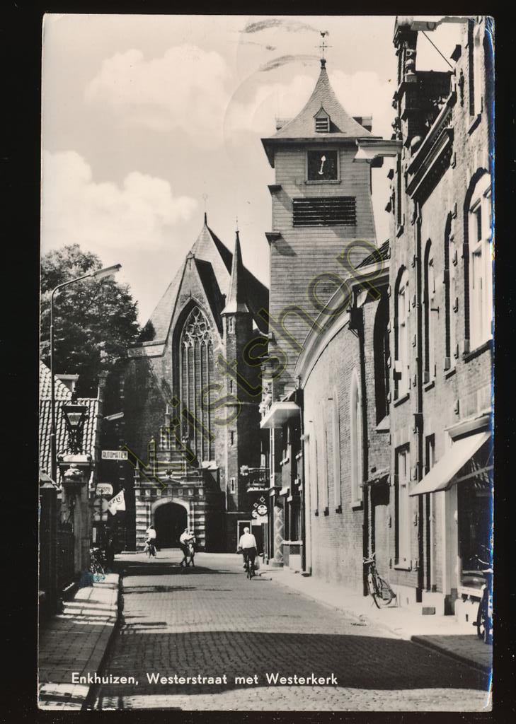 KRST001-6020_0.jpg Enkhuizen - Westerstraat met Westerkerk [001-6020